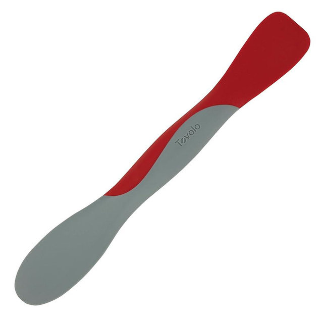 Tovolo Tool for Kitchen Meal Prep to Scoop Spread Slice and Scrape, Cayenne, Small