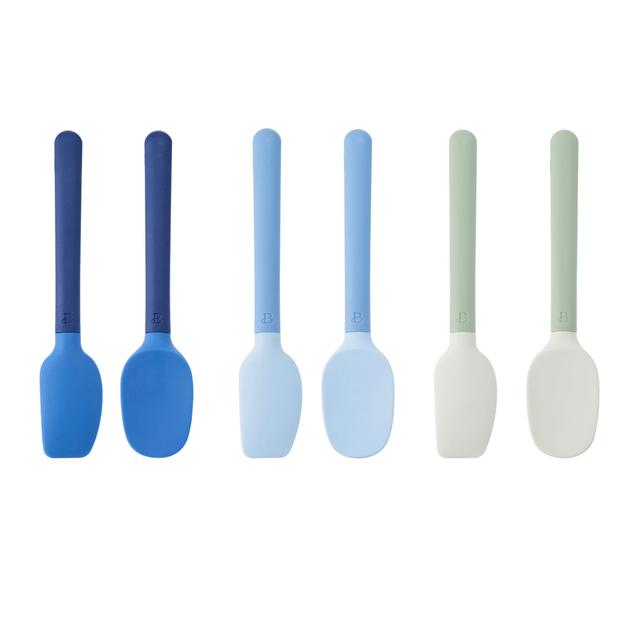 Beautiful Set of 2 Silicone Mini Spatulas, Store Only Item, Item and Color May Vary by Location, 1 Set of 2 Mini Spatulas by Drew Barrymore
