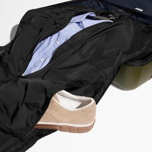The Large Centerfold Garment Sleeve in Jet Black