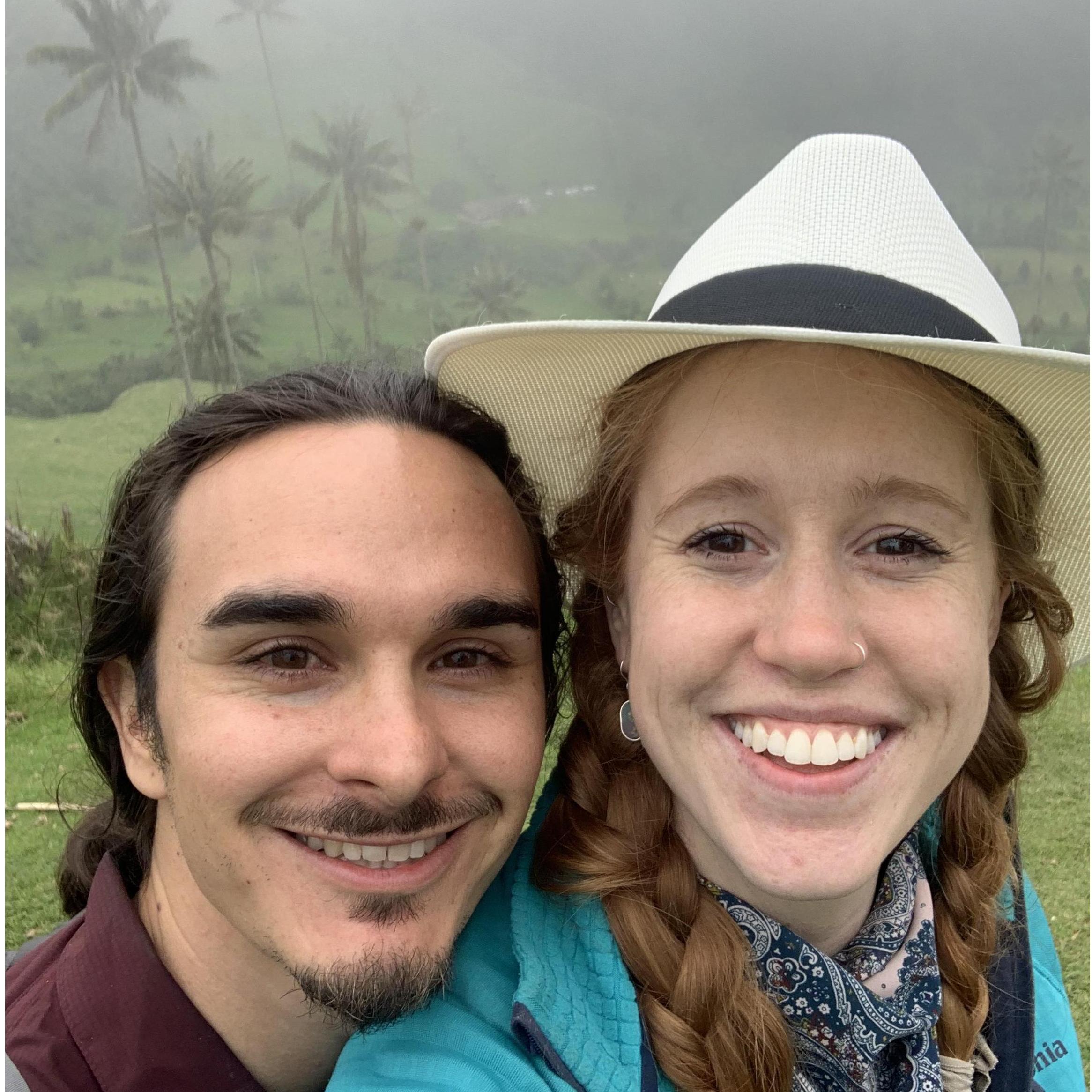 Hiking to see the world's tallest palm trees in Colombia.