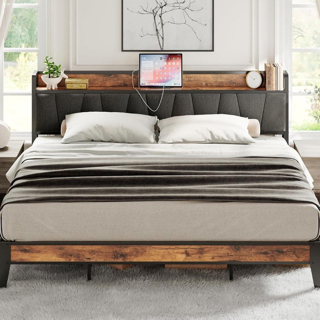 King size bed frame
