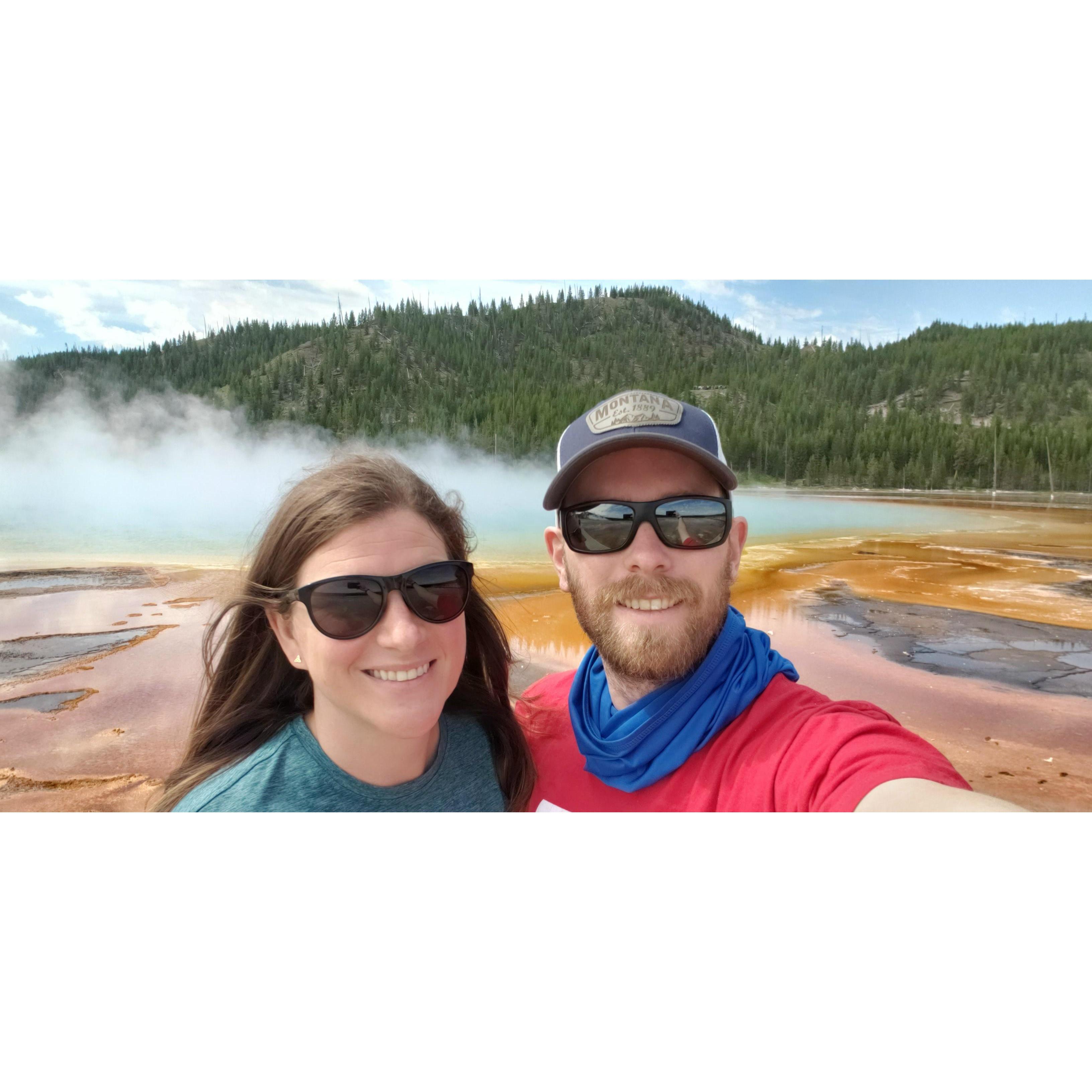 Our first roadtrip...Yellowstone National Park