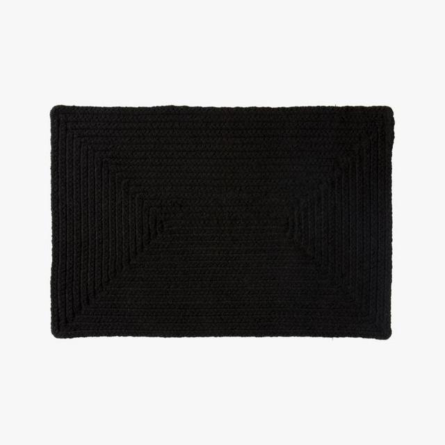 Borderline Black Doormat 2'x3'