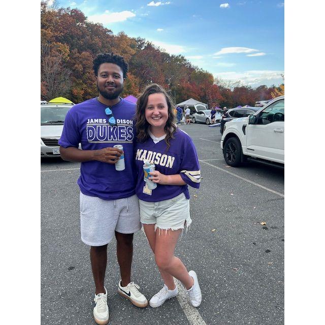 Trey's first JMU Homecoming and now he'll be a Duke in the Fall!