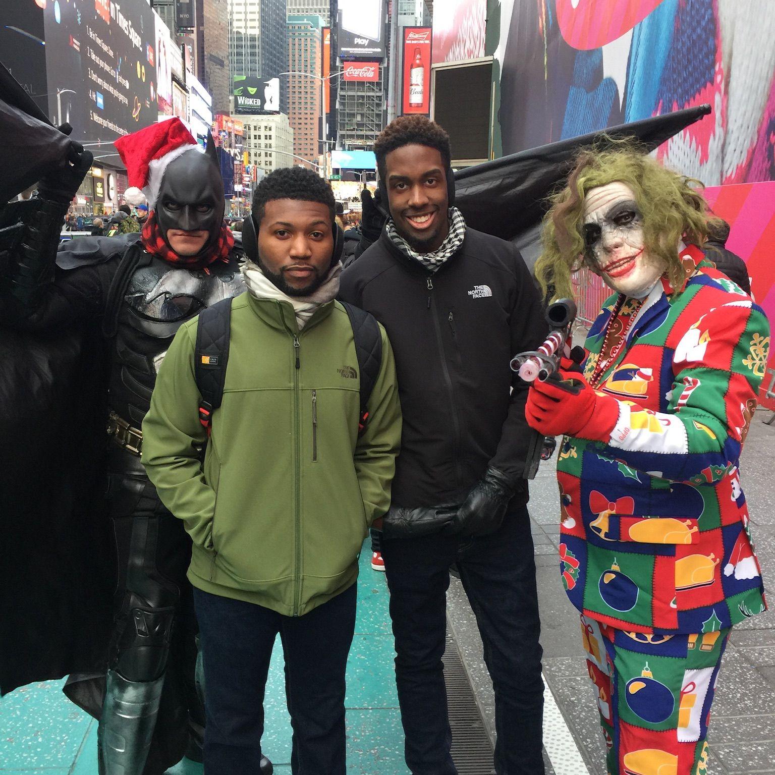 December 2016. Our first Christmas together. NYC.