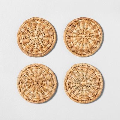4pk Woven Coaster Set - Hearth & Hand™ with Magnolia