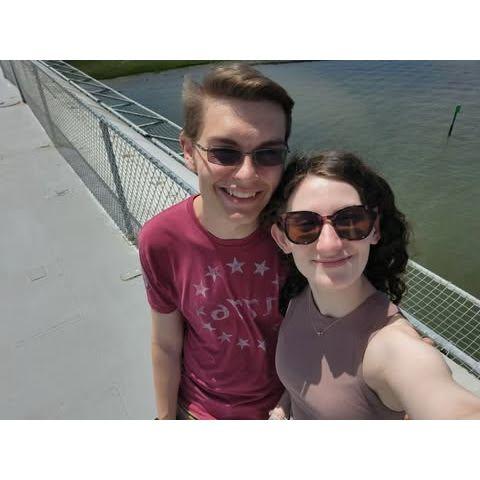 Our one year anniversary in Charleston