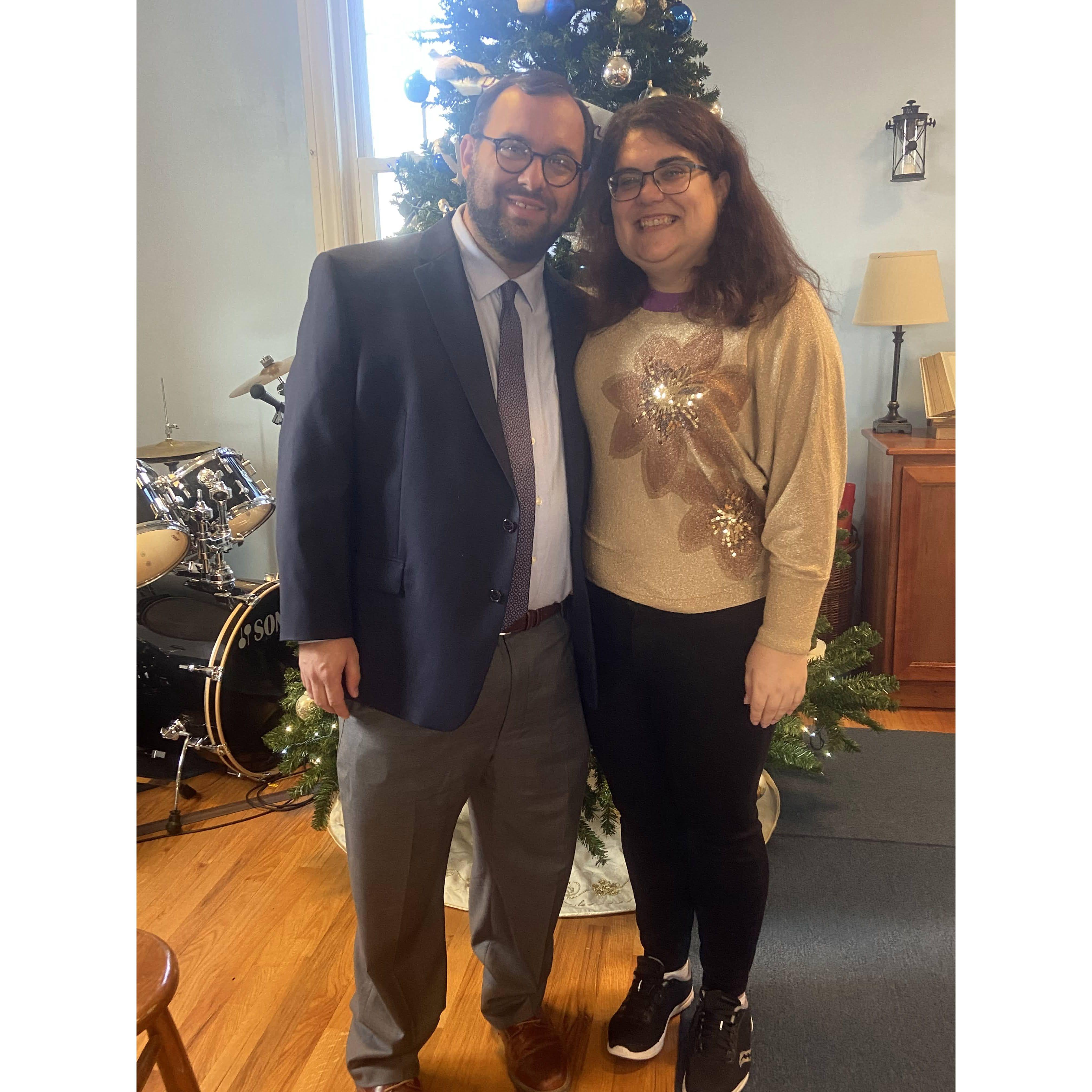 When Mark did the sermon at Paxton church in Pennsylvania.