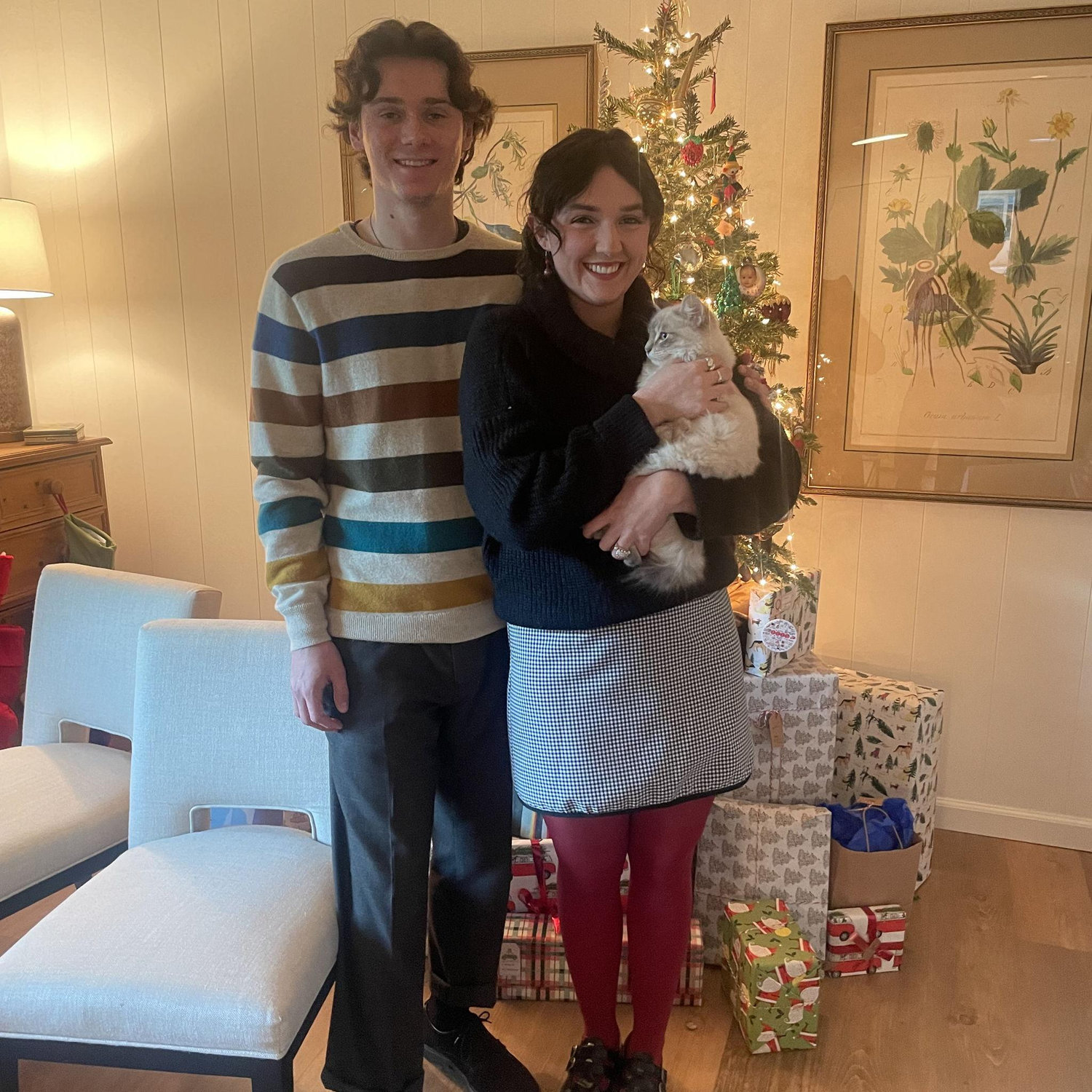 First Kitty Christmas