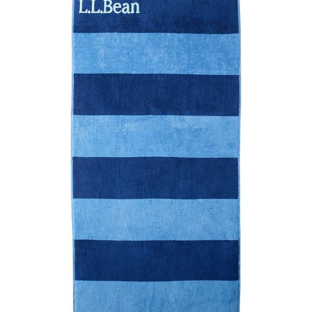 Seaside Beach Towel, Reversible Stripe