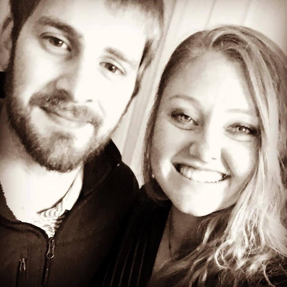 She's home from the Holy Land and happy to see her honey!