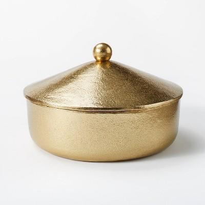Short Brass Canister - Threshold™ designed with Studio McGee
