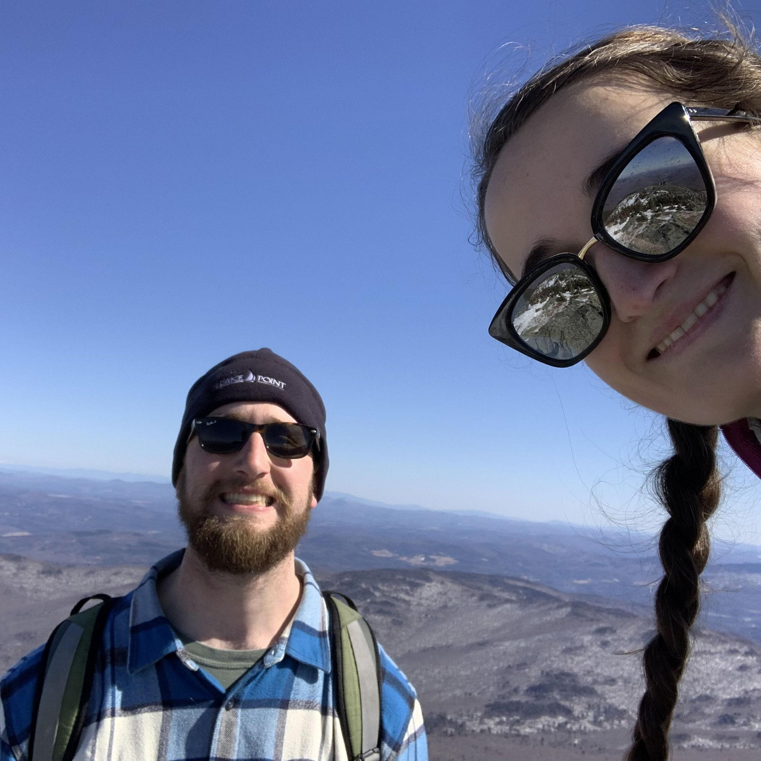 High again somewhere in Vermont