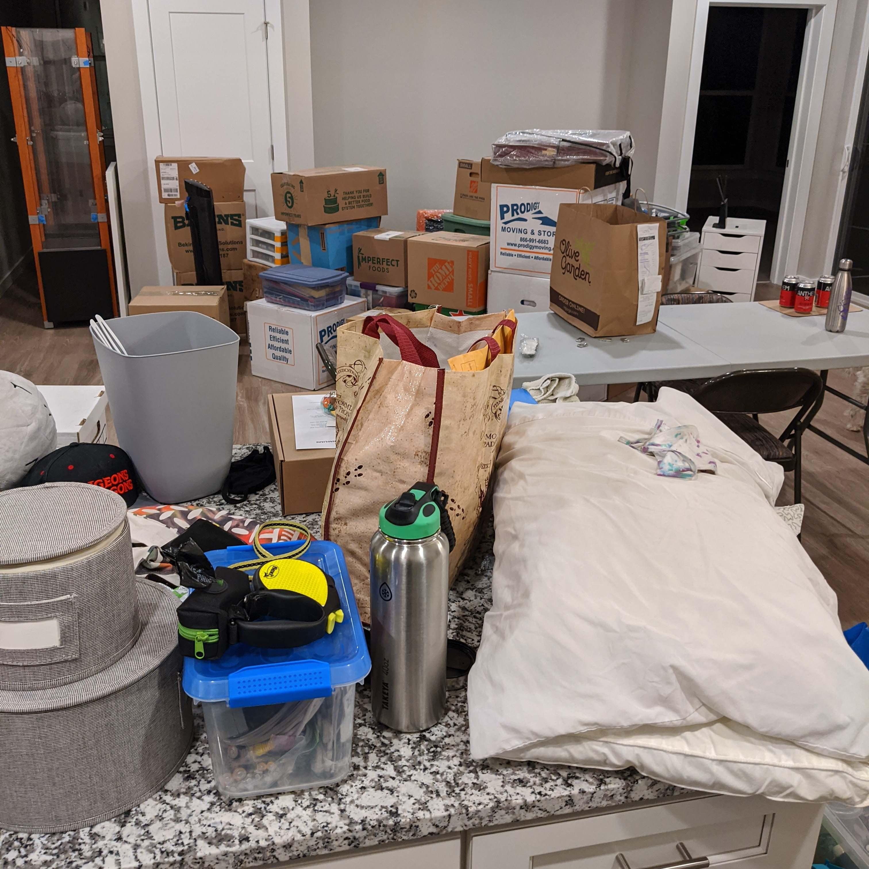 Move in day! (October 6, 2020)