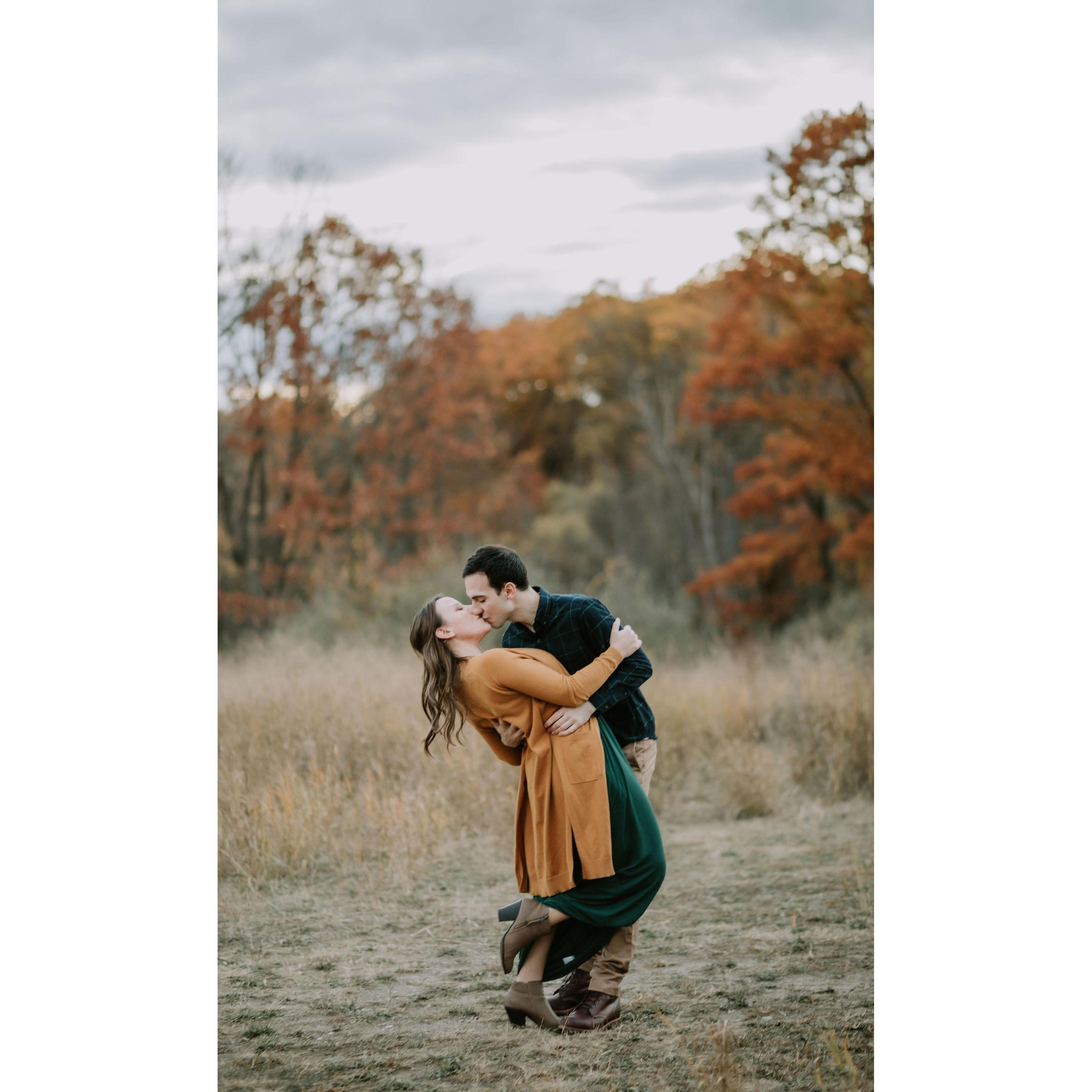 Engagement photos by Blysk Photography
