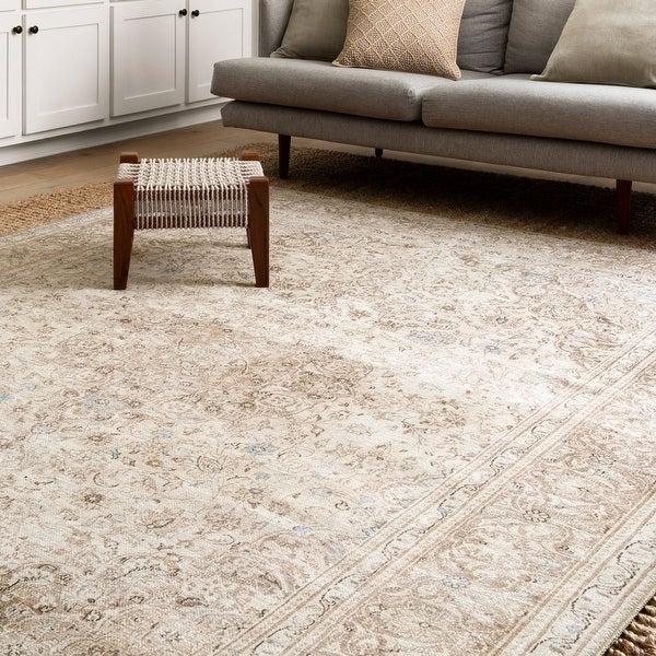 Alexander Home Tremezzina Distressed Shabby Chic Rug