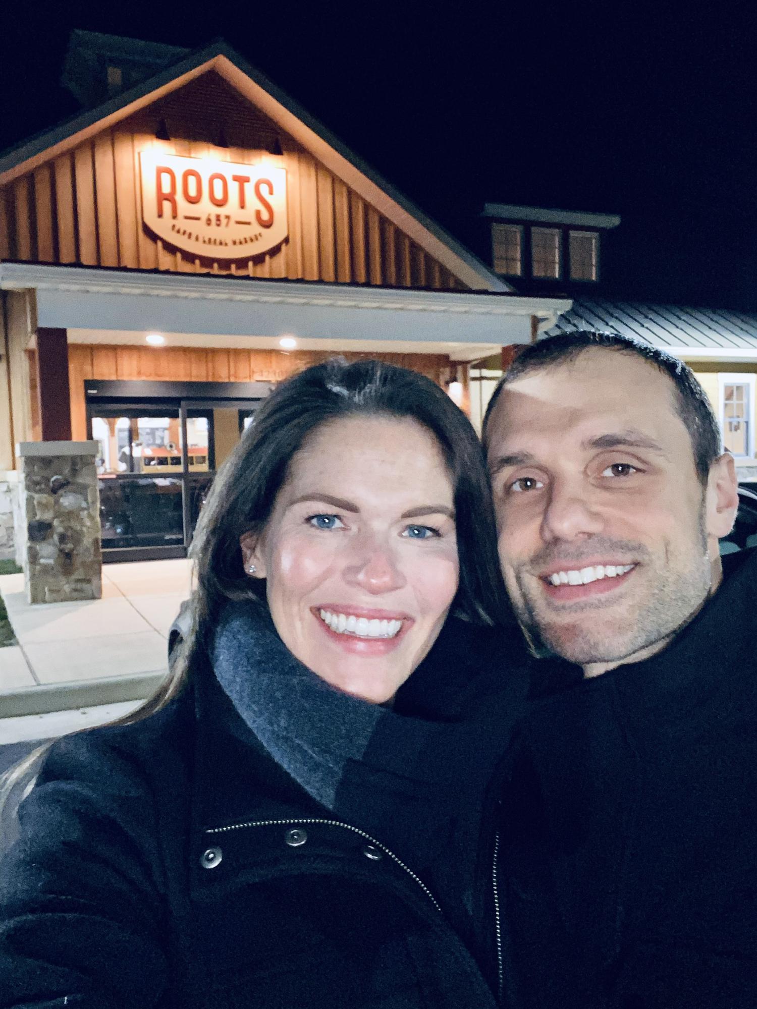 Nate's birthday dinner at one of our favorite BBQ joints in VA, 12/2019.