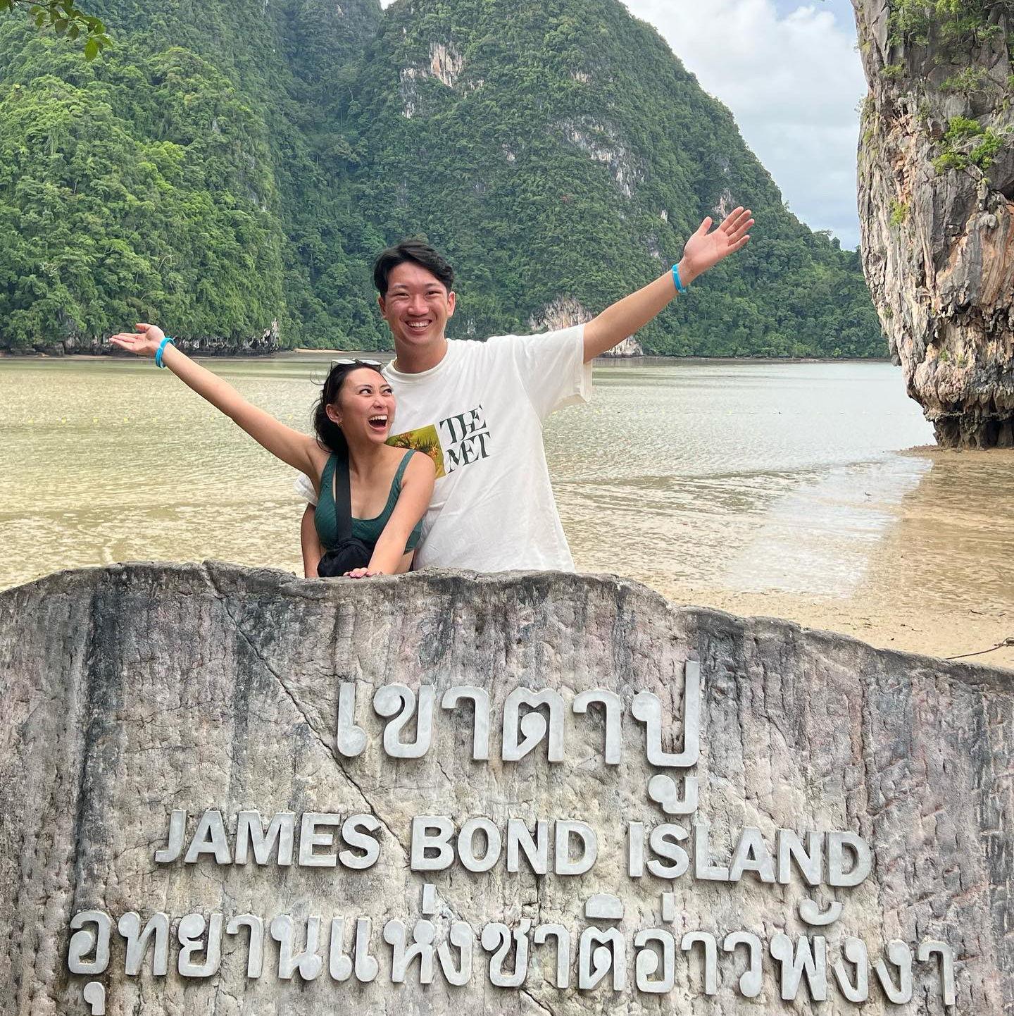 our first international trip together was to Thailand! 🇹🇭