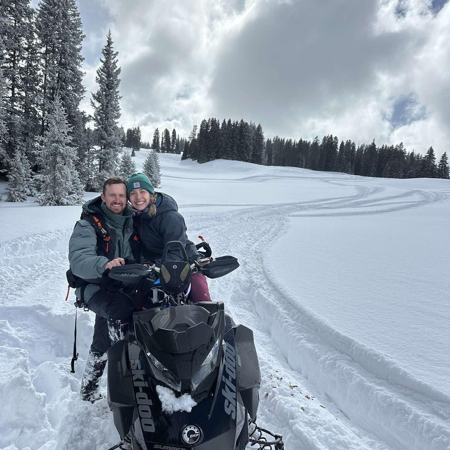 First sled, January 2025