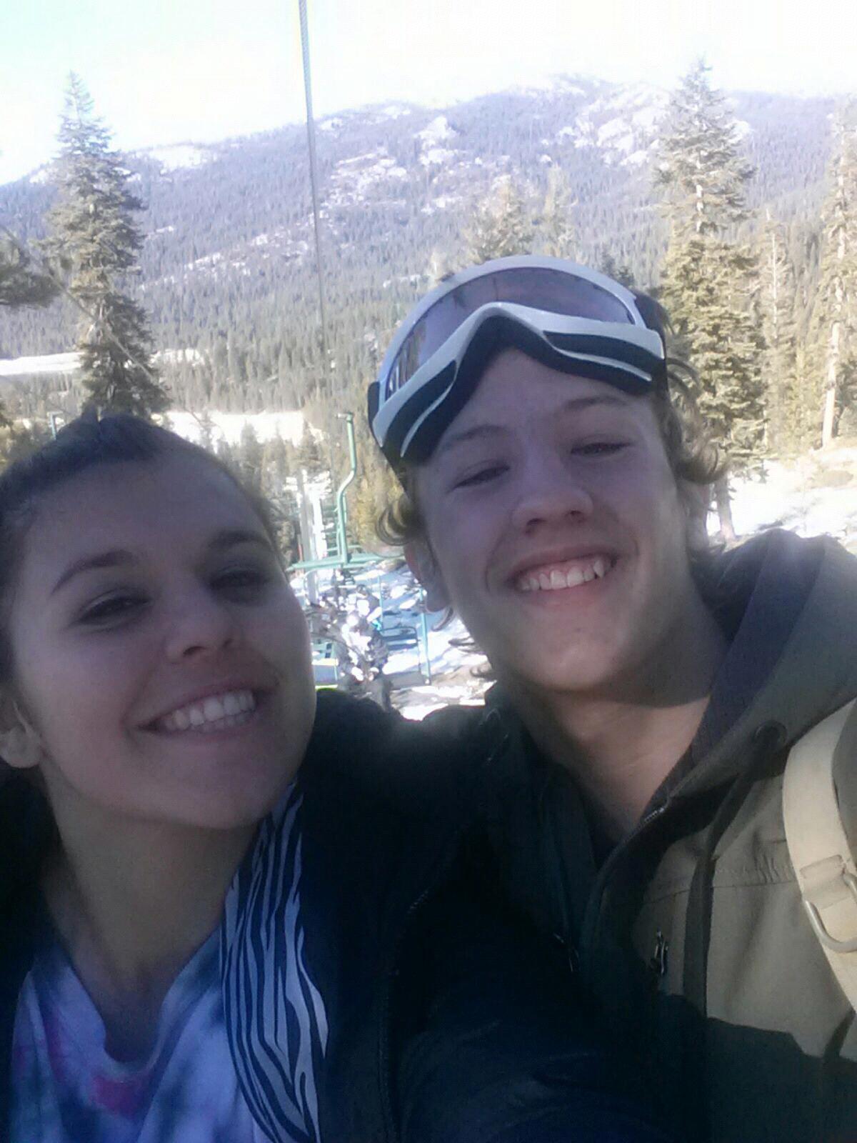 Snowboarding in China Peak
2015