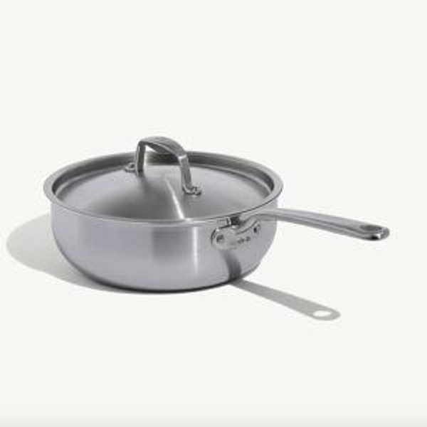 MADE IN Cookware Stainless Clad Saucier | 3 QT