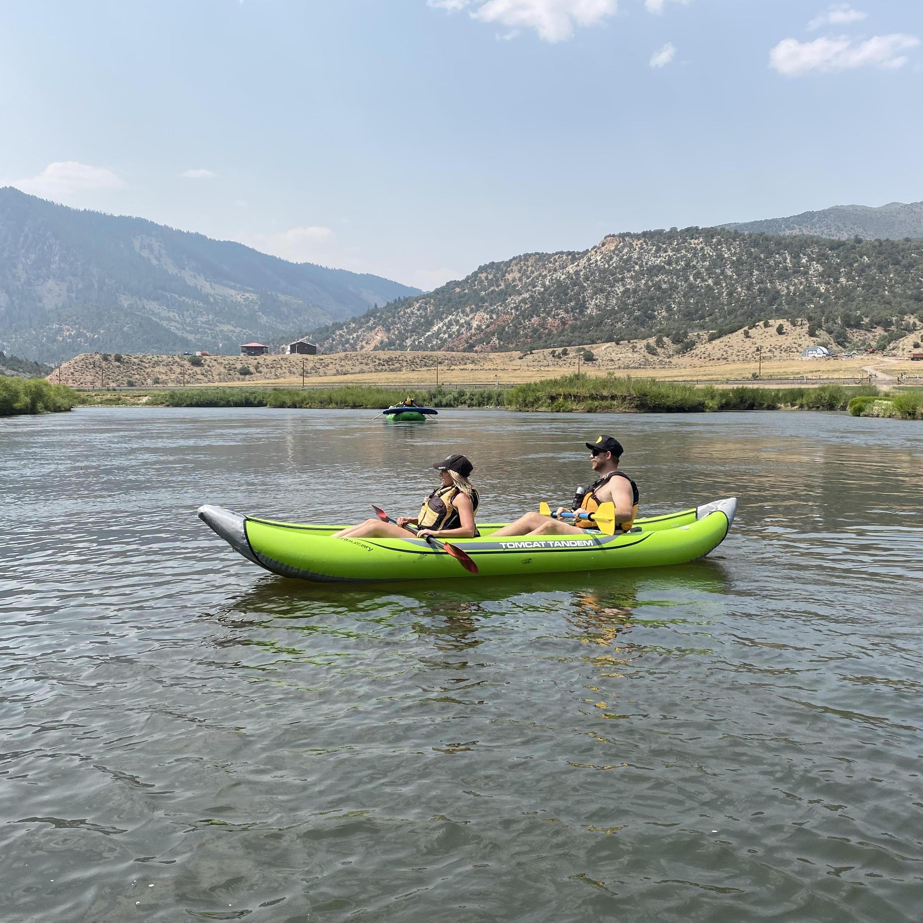 Summer adventures for Ethan and Amanda include rafting down the Upper Colorado with friends and family.