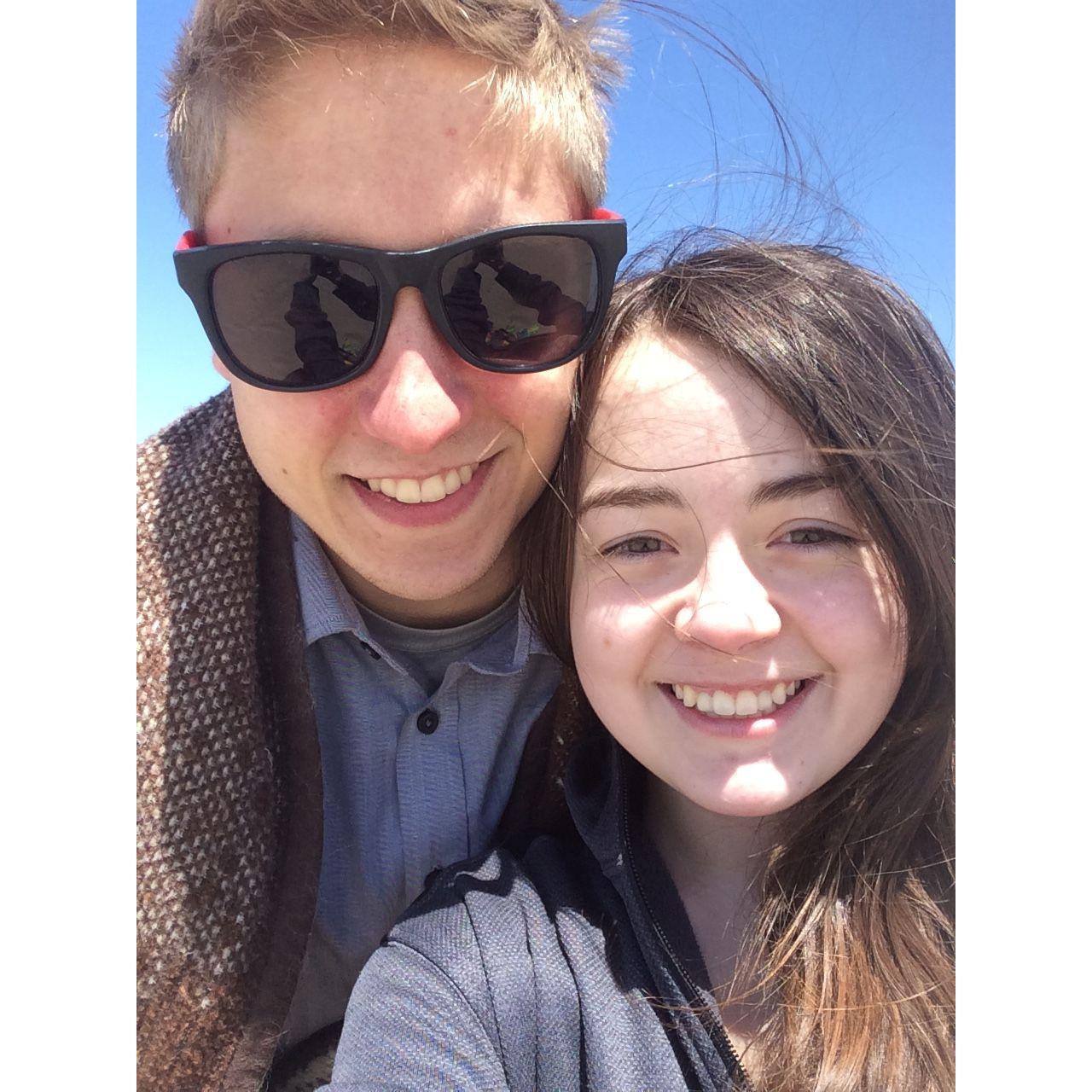 Our first picture together
