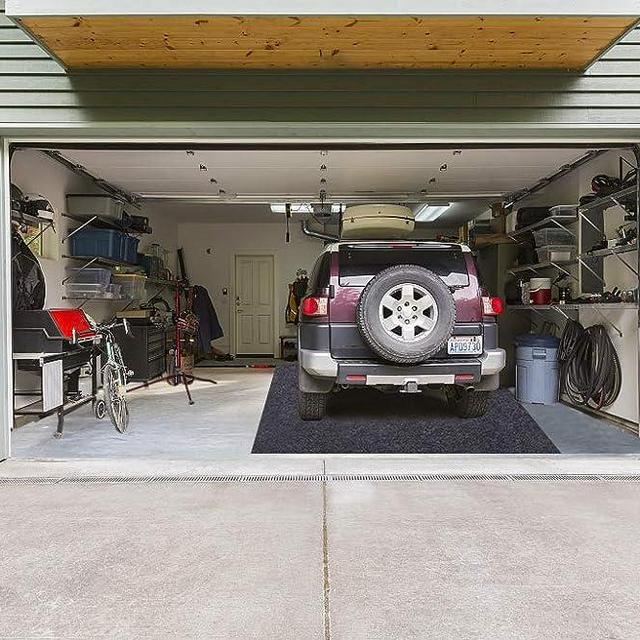 Missstore Garage Floor Mats,Parking Mat for Under Cars, Absorbent,Waterproof,Washable Garage and Shop Parking Mats for Snow,Mud,Rain (Garage Floor Mats(252inches x 91inches))