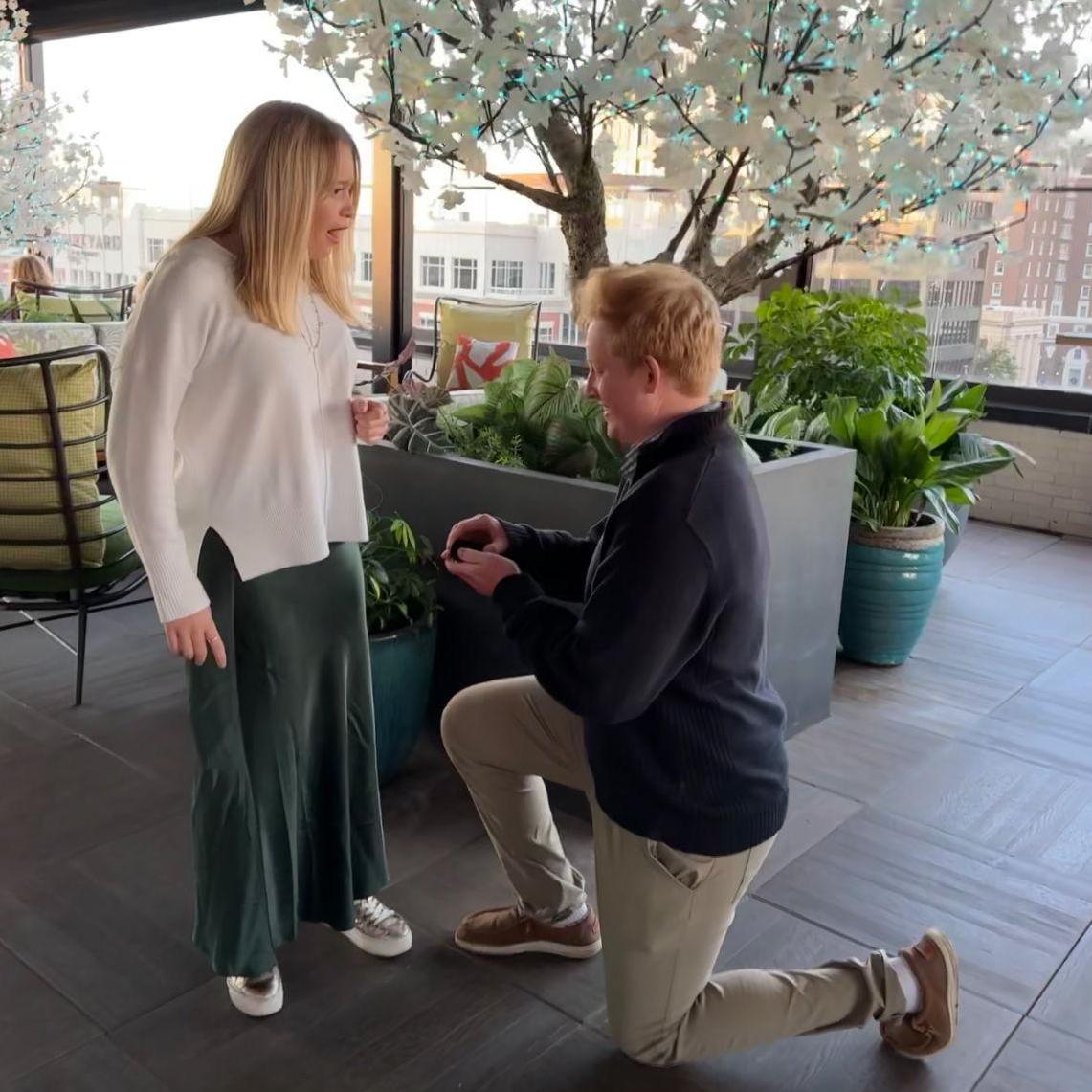 Chase popping the question! Chloe had no idea it was going to happen and her face says it all! (November 2024)