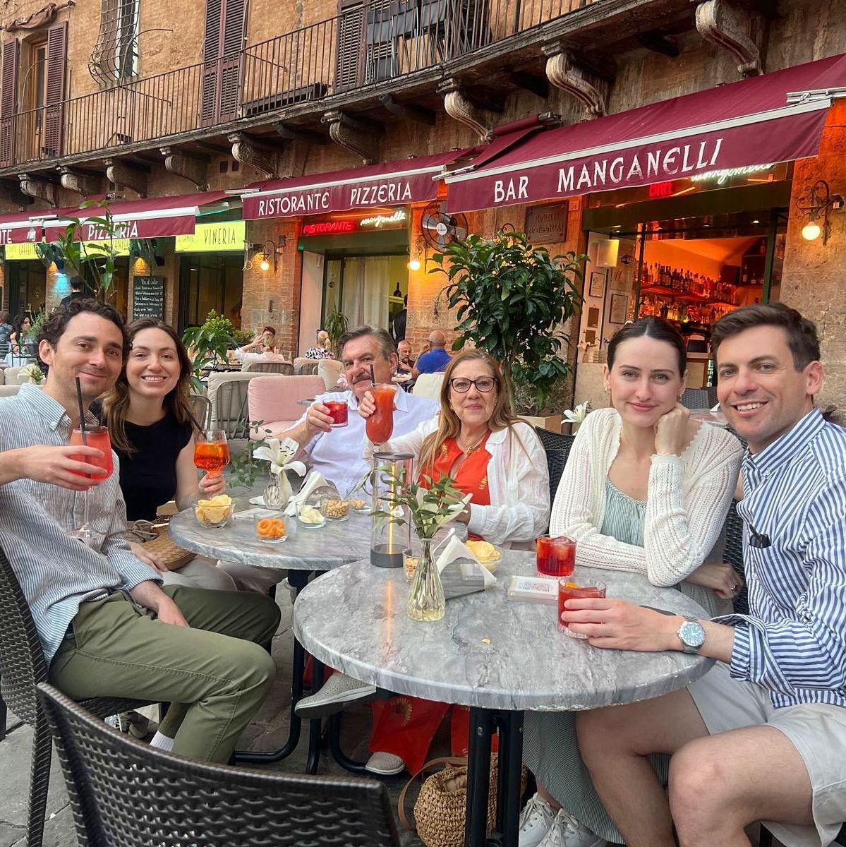 Sturich family trip to Tuscany and Rome