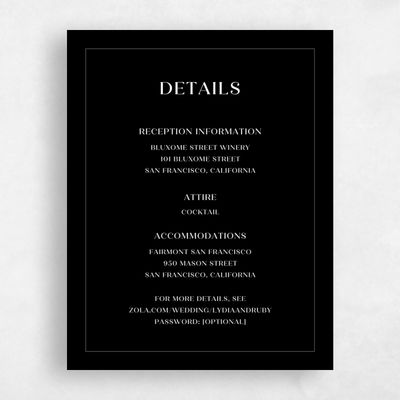 Black Wedding Enclosure - Linwood