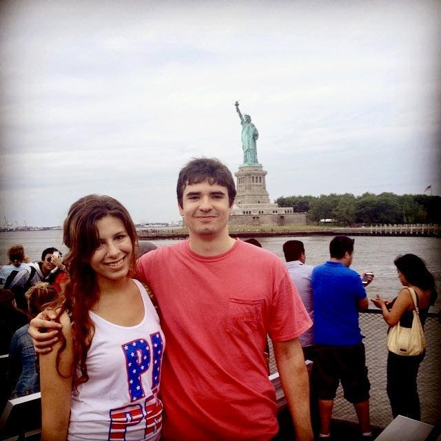 July 4th 2014: While in NYC for the summer, we went to see the Statue of Liberty and Ellis Island on Independence Day. Yes - it was as busy as you would imagine!