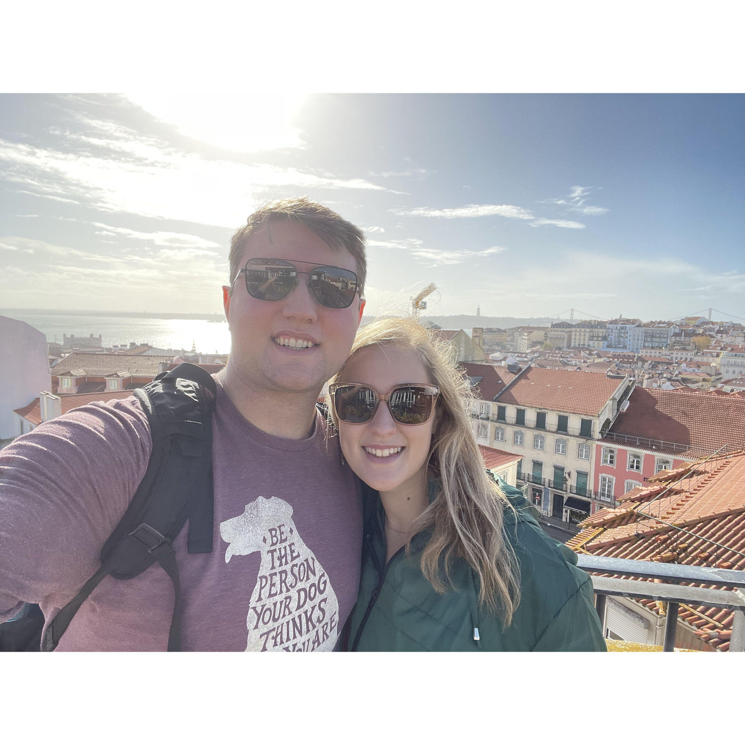 Lisbon (before Jenn got COVID and melted)