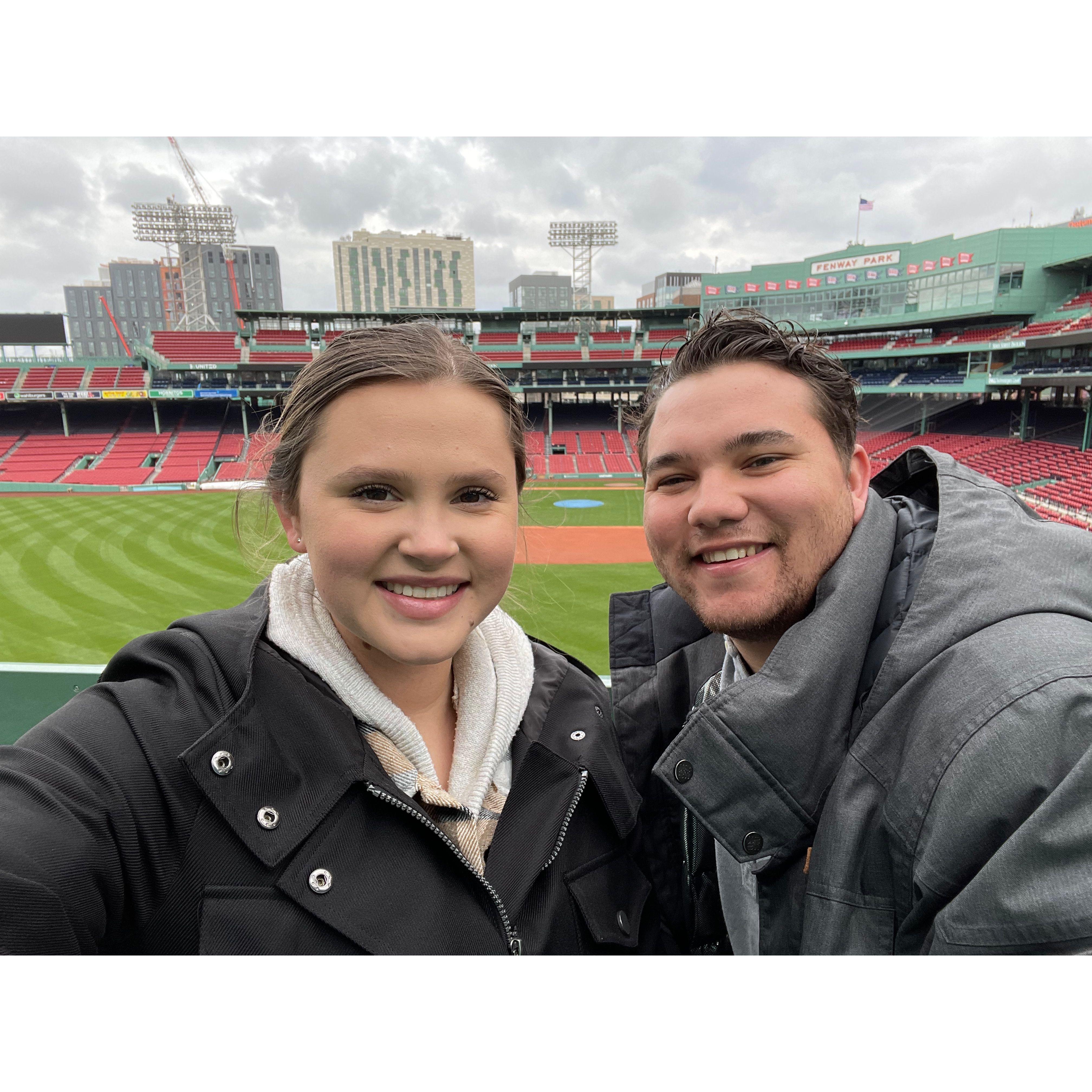 4.3.22 - Trip to Boston. Josh met up with Abby on her work trip