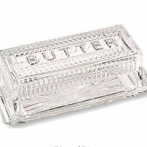 Bezrat Glass Butter Dish with Lid