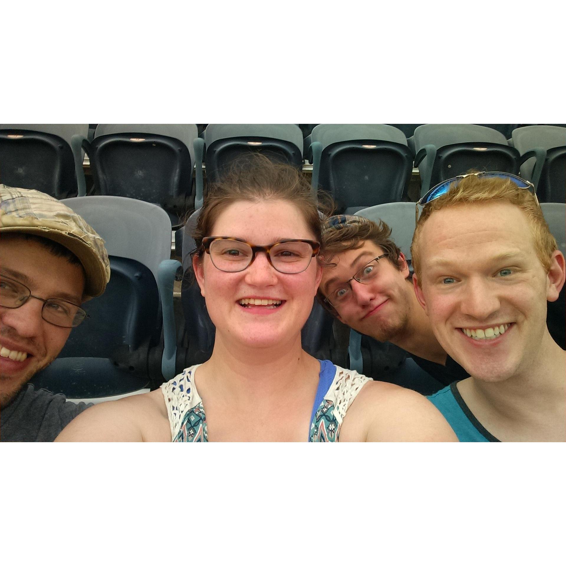 2016 Coldplay concert in Chicago with Kevin and Jason!