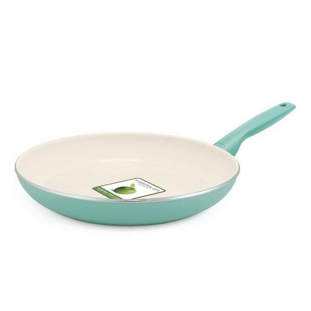 GreenPan™ Rio Ceramic Nonstick 12-Inch Fry Pan in Turquoise