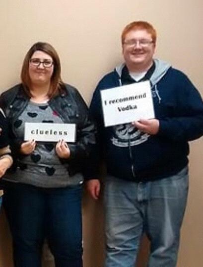 November 2015 Escape Bloomington - our first photo together