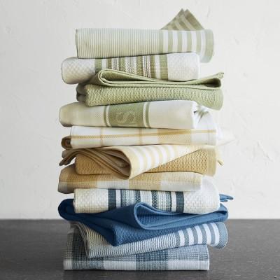 Williams Sonoma Multi-Pack Towels, Sage Green