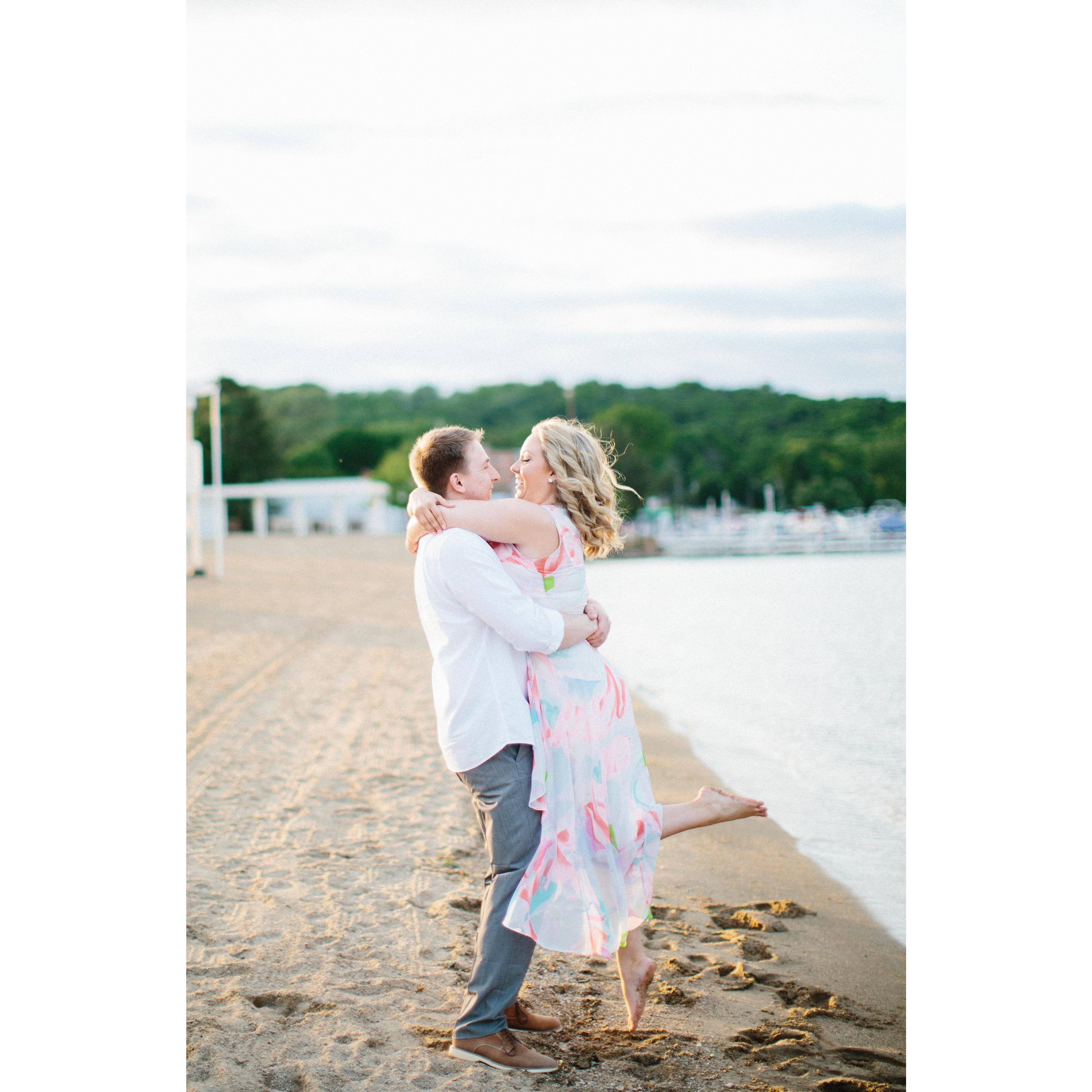 Engagement photos from the beautiful Kristina Lorraine Photography