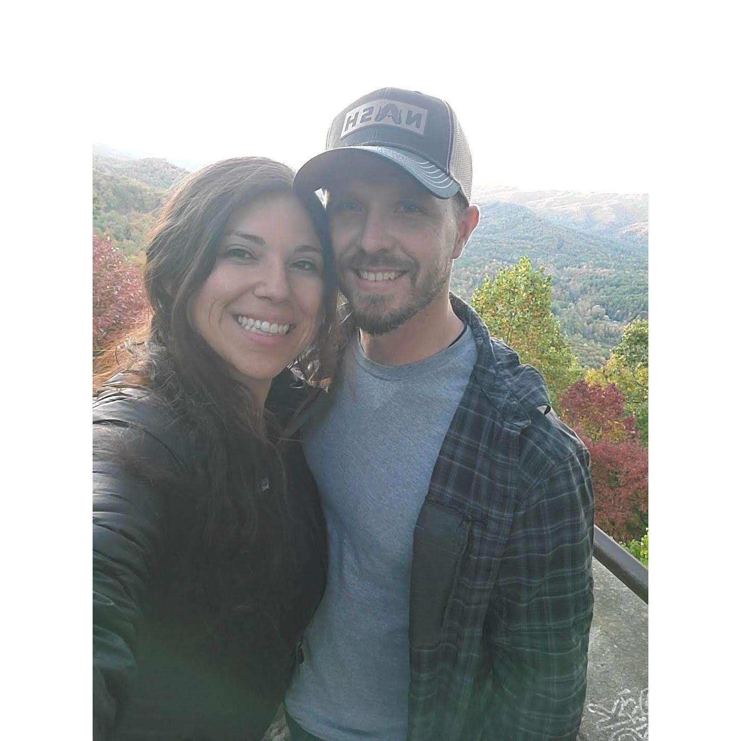 Camping in the Great Smoky Mountains in October 2022