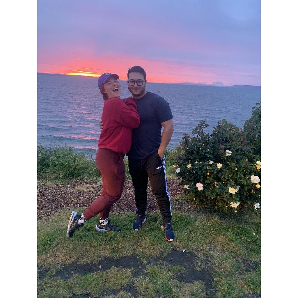 Edmonds, WA, Sunset, 2022.