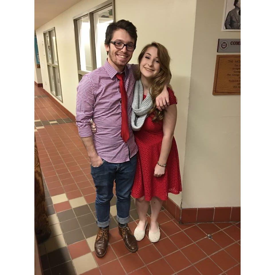 First picture we have of us together. Just little babies! We were both 20 at this time