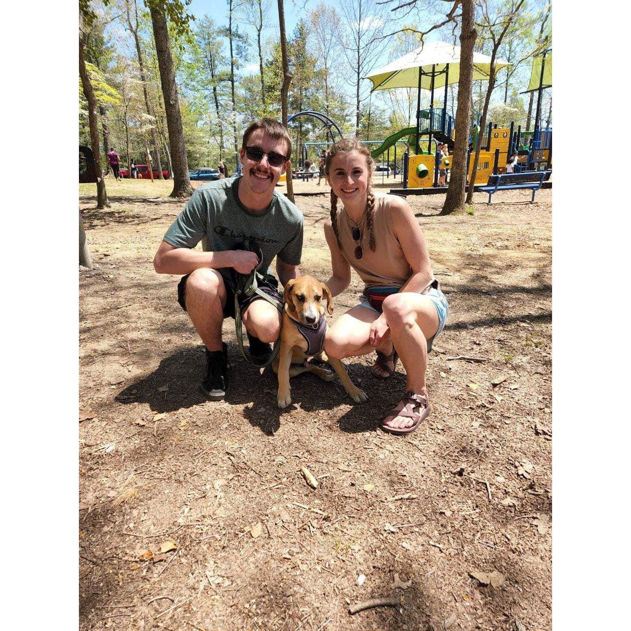 Moved to Asheville spring 2022 and immediately adopted our dog Pax!