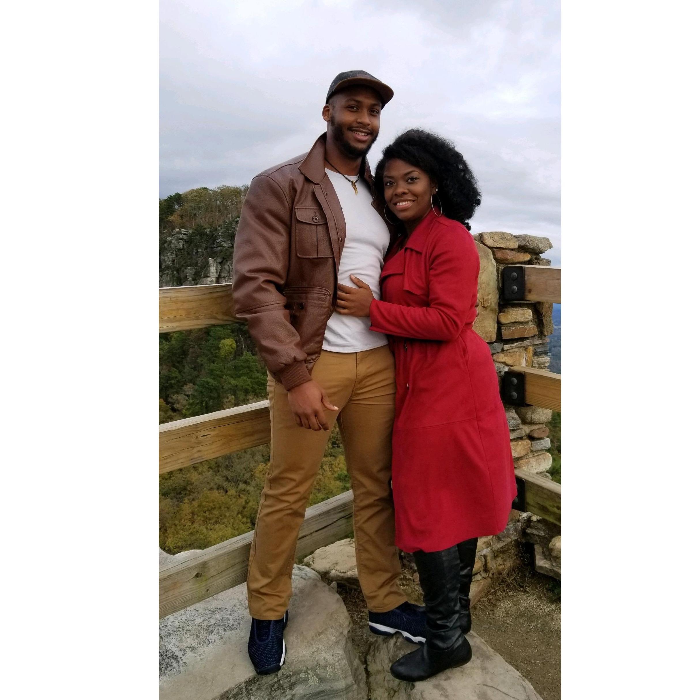 Our first official date.