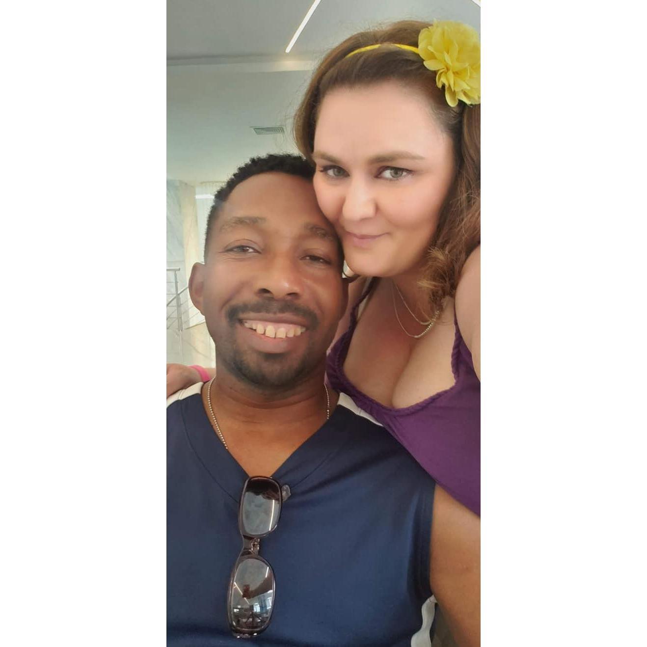 This was during our trip to the Dominican Republic.