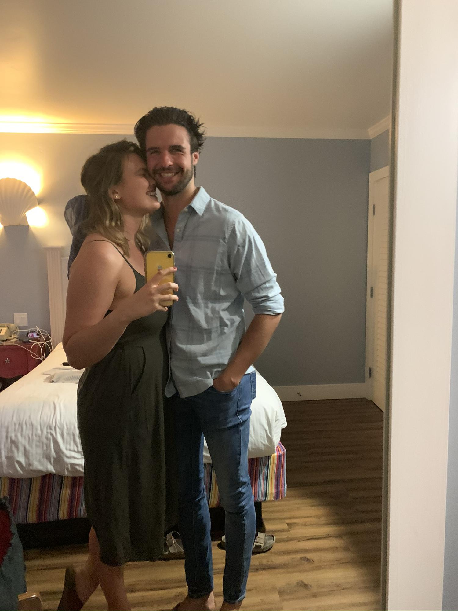 First “date” as the world was opening back up.