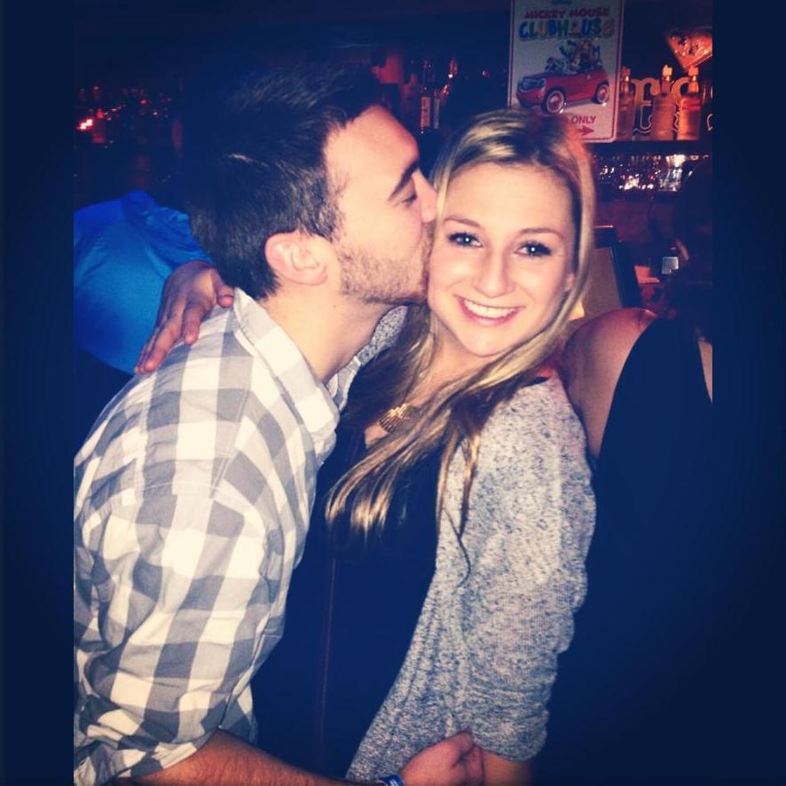 One of our first photos together in 2014!