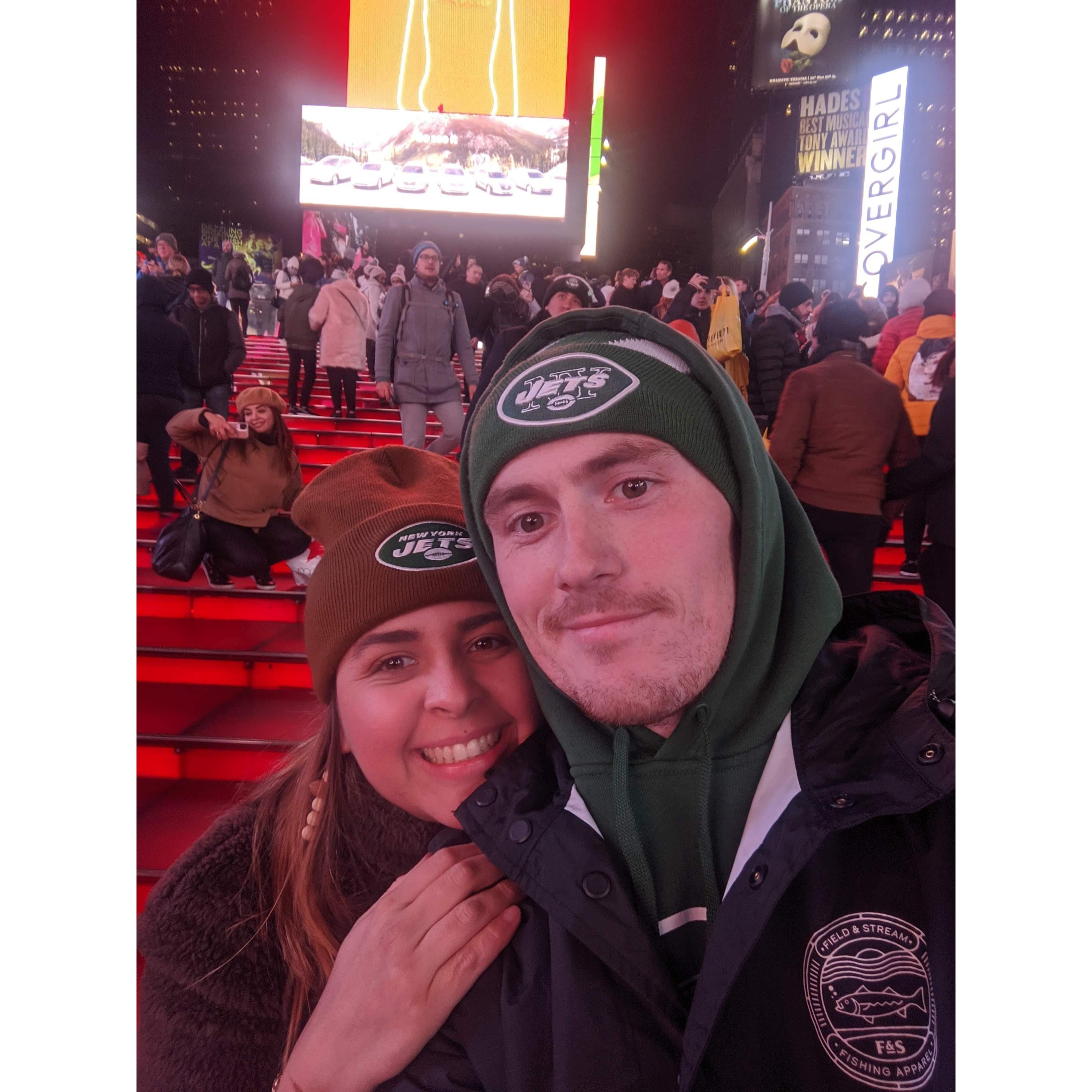 NY Time Square 
November 2019