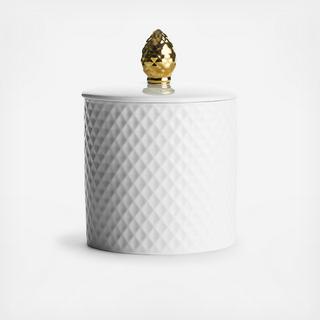 Pine Cone Jar with Lid